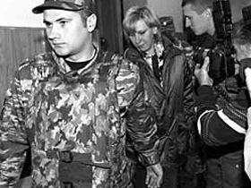Светлана Бахмина в суде. Фото "Независимой газеты"