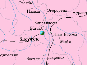 Карта Республики Якутия. Фото: mojgorod.ru