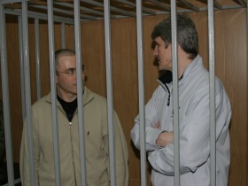 Михаил Ходорковский и Платон Лебедев. Фото: с сайта khodorkovsky.ru