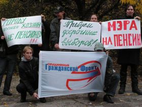 Пикет в Ульяновске, фото Елены Ионовой, Каспаров.Ru