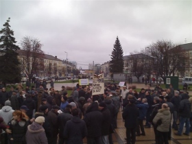 Акция протеста в Калининграде. Фото: Михаил Костяев/Собкор®ru.