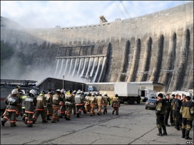 Авария на Саяно-Шушенской ГЭС. Фото: bbc.co.uk