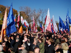 Митинг демократической коалиции на Ботной площади. Фото Андрей Филин / Каспаров.Ru