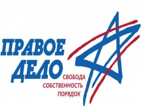 Логотип партии "Правое дело". Фото с сайта uralpress.ru