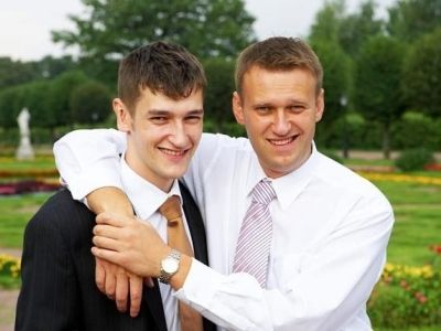 Олег и Алексей Навальные. Фото из блога Алексея Навального