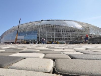 Большая ледовая арена в Сочи. Фото: b-nemtsov.livejournal.com
