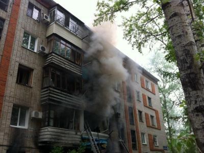 Взрыв газа в доме. Фото: pravdaurfo.ru