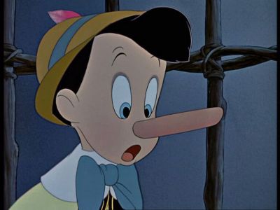 Вранье. Фото: кадр мультфильма "Пинокио"