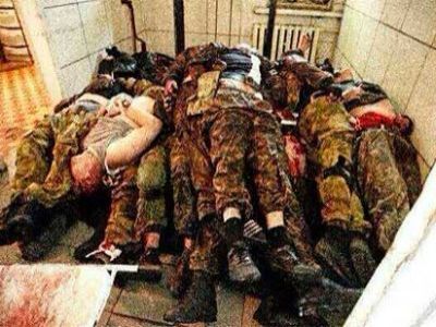 Погибшие сепаратисты. Фото: "Кавказ-Центр"
