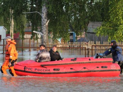 Наводнение. Фото: 22.mchs.gov.ru