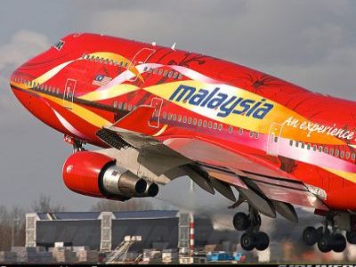 Самолет Malaysia Airlines. Фото: polet-bilet.ru