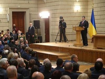 Выступление Петра Порошенко во Львове. Источник - http://www.unian.net/