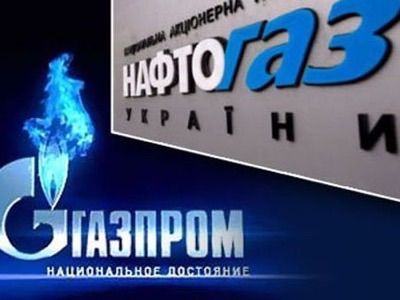 "Газпром" и "Нафтогаз". Фото: vkurse.ua