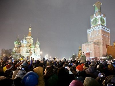 Новый год на Красной площади. Фото: martin.livejournal.com/349930.html