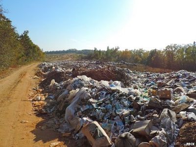 Свалка отходов Ахтырского городского поселения. Фото: ewnc.org