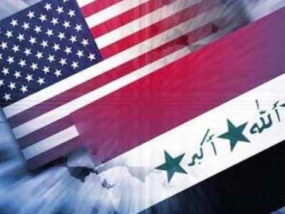 Флаги США и Ирака. Фото: globalresert.ru
