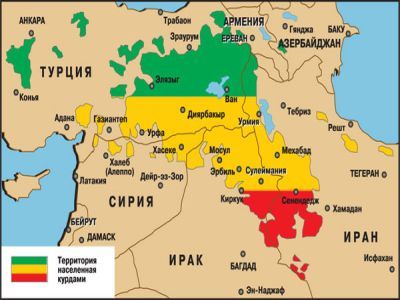 Территории населенные курдами. Источник: http://levancov.livejournal.com/3569.html