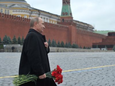 Путин на Красной площади" Фото: ntv.ru