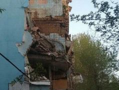 Обрушение дома в Саратове. Фото: news-r.ru
