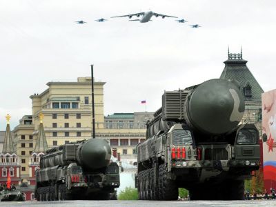 Ядерное вооружение на параде на Красной площади. Фото: sputniknews.com