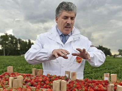 Экс-кандидат в президенты, бизнесмен, Павел Грудинин. Фото: Kommersant.ru