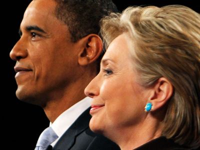 Обама и Клинтон. Фото: Газета.Ру