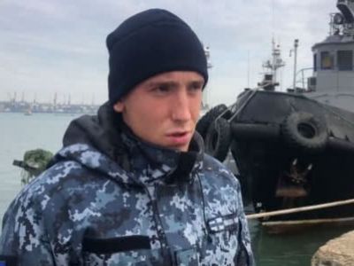 Украинский моряк. Фото: Кадр оперативной съемки ФСБ
