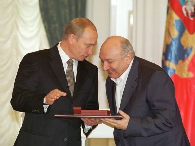 Вручение М.Жванецкому ордена, 2009 г. Фото: bestlj.ru