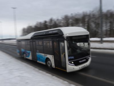 Электробус VolgaBus. Фото: Сергей Михайличенко / Фонтанка