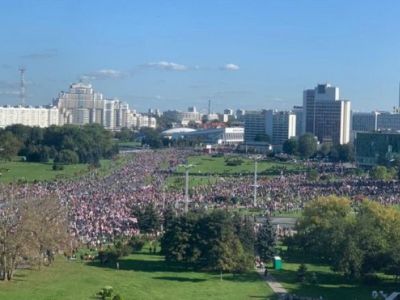 "Марш солидарности" в Минске 20 сентября. Фото: TUT.BY