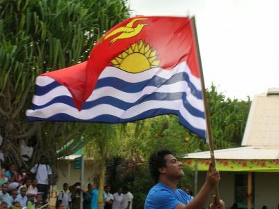 Флаг Республики Кирибати. Фото: en.wikipedia.org