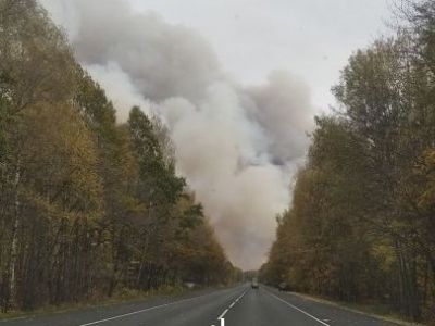 Взрывы на артиллерийском складе под Рязанью. Фото: RZN.info