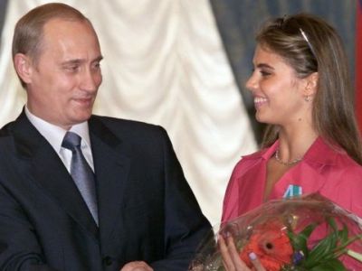 Владимир Путин и Алина Кабаева. Фото: GETTY IMAGES