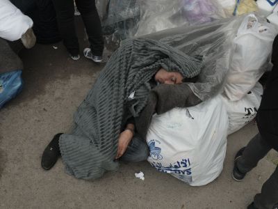 Беженец из Арцаха в г. Горис (Армения). Фото: zona.media
